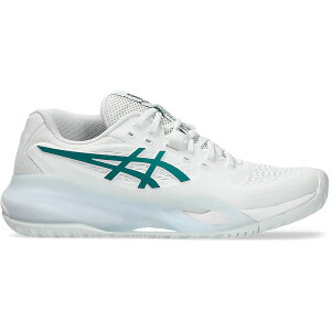 ASICS �A�V�b�N�X ���f�B�[�X �X�j�[�J�[ �yASICS Gel-Resolution X White Pitch Green (Women's)�z �T�C�Y US_W_11.5 White/Pitch Green