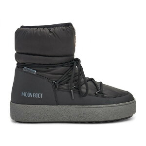 Moon Boot ���[���u�[�c ���f�B�[�X �X�j�[�J�[ �yMoon Boot Ltrack Low Nylon WP Black (Women's)�z �T�C�Y US_W_38 Black