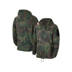 ナイキ メンズ ジャケット＆ブルゾン アウター Men's Camo Oregon Ducks Military-Inspired Pack Lightweight Hoodie Performance Full-Snap Jacket Camo