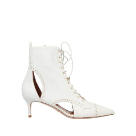【送料無料】 エリザベスフランキ レディース ブーツ シューズ Ankle boots White