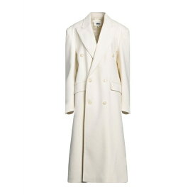 【送料無料】 マルタンマルジェラ レディース ジャケット＆ブルゾン アウター Coats Ivory