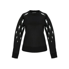 【送料無料】 ニールバレット レディース パーカー・スウェットシャツ アウター Sweatshirts Black