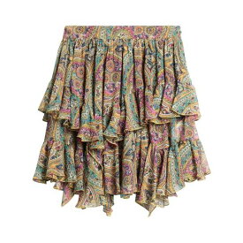 【送料無料】 エトロ レディース スカート ボトムス Mini skirts Ocher