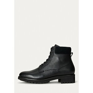 t[ Y u[c V[Y BRYSON MID LEATHER FIELD BOOT - Lace-up ankle boots - black