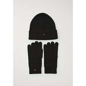 g~[ qtBK[ fB[X Xq ANZT[ FLAG BEANIE & GLOVE SET UNISEX - Gloves - black