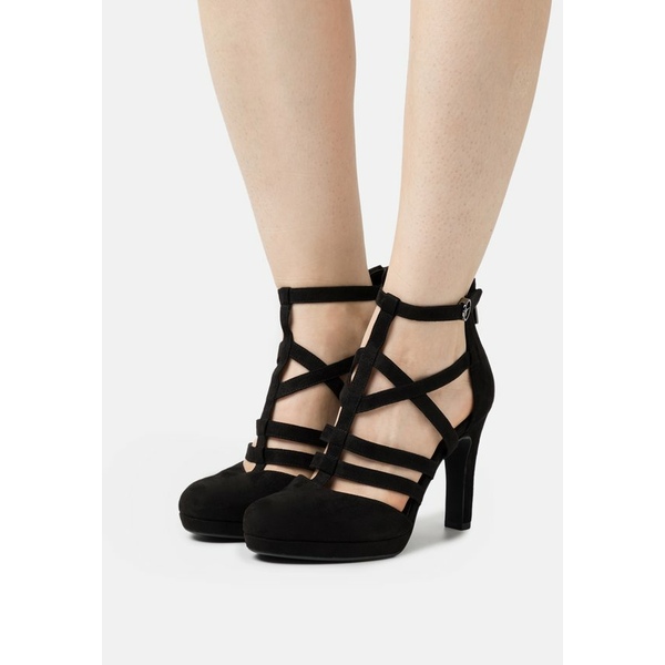 タマリス レディース ヒール シューズ Platform heels - black