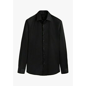 マッシモ ドゥッティ メンズ シャツ トップス STRETCH SLIM-FIT - Formal shirt - black