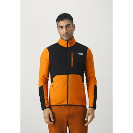 ノースフェイス メンズ パーカー・スウェットシャツ アウター GLACIER PRO FULL ZIP - Fleece jacket - desert rust/black