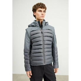ボス メンズ ジャケット＆ブルゾン アウター ROBOT - Down jacket - medium grey