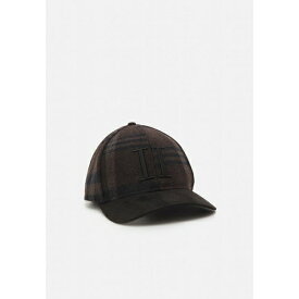 レ ドゥ メンズ 帽子 アクセサリー BASEBALL CHECK UNISEX - Cap - coffee brown/ivory