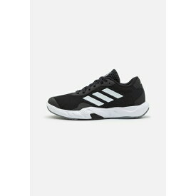 アディダス レディース テニス スポーツ AMPLIMOVE - Training shoe - core black/footwear white/grey six