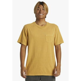 クイックシルバー メンズ Tシャツ トップス SALTWATER-POCKET - Basic T-shirt - yellow