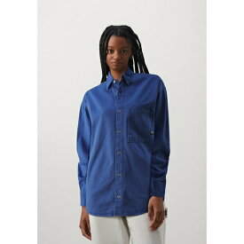 ジースター レディース シャツ トップス RELAXED - Button-down blouse - faded blue