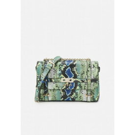 ゲス レディース ハンドバッグ バッグ EMILEE CONVERTIBLE FLAP - Handbag - turquoise/multi