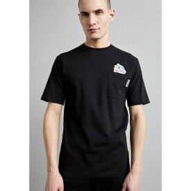 モスキーノ メンズ Tシャツ トップス Print T-shirt - black