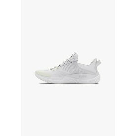 アンダーアーマー メンズ ランニング スポーツ FLOW DYNAMIC INTLKNT - Neutral running shoes - white (100)