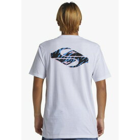 クイックシルバー メンズ Tシャツ トップス SURF SAFARI - Print T-shirt - white