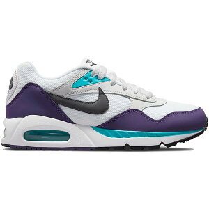 Nike �i�C�L ���f�B�[�X �X�j�[�J�[ �yNike Air Max Correlate Club Purple Turquoise Blue (Women's)�z �T�C�Y US_6.5(23.5cm) White/Club Purple/Turquoise Blue/Dark Grey