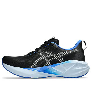ASICS �A�V�b�N�X �����Y �X�j�[�J�[ �yASICS Novablast 5 'Black White Blue' 1011B974-001�z �T�C�Y US_10.5(28.5cm)