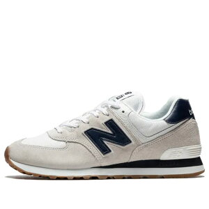 New Balance �j���[�o�����X �����Y �X�j�[�J�[ �yNew Balance 574 Series Low Tops Retro White Black ML574TF2�z �T�C�Y US_M_4.5