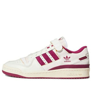 adidas �A�f�B�_�X �����Y �X�j�[�J�[ �t�H�[���� �yadidas originals Forum 84 Low Power Berry Sneaker Unisex WHITE/PURPLE GV9114�z �T�C�Y US_10.5(28.5cm)