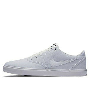Nike �i�C�L �����Y �X�j�[�J�[ �G�X�r�[ �yNike Check Solar Canvas SB 'White' 843896-110�z �T�C�Y US_5(23.0cm)