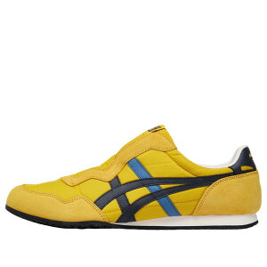 Onitsuka Tiger �I�j�c�J�^�C�K�[ �����Y �X�j�[�J�[ �yOnitsuka Tiger Serrano Slip-On 'Sunflower Yellow Indigo Navy' 1183C615-750�z �T�C�Y US_M_4