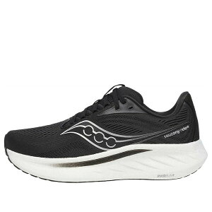 Saucony �T�b�J�j�[ �����Y �X�j�[�J�[ �ySaucony Ride 18 'Black White' S21000-100�z �T�C�Y US_12.5(30.5cm)