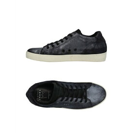 LEATHER CROWN レザークラウン スニーカー シューズ レディース Sneakers Black