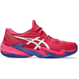 ASICS �A�V�b�N�X ���f�B�[�X �X�j�[�J�[ �yASICS Court FF 3 Clay Bright Rose White (Women's)�z �T�C�Y US_7(24.0cm) Bright Rose/White