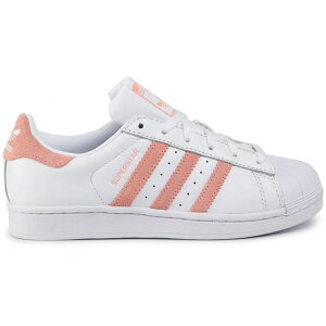 adidas AfB_X fB[X Xj[J[ yadidas Superstar White Glow Pink (Women's)z TCY US_6(23.0cm) Cloud White/Glow Pink/Core Black