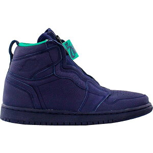 Jordan W[_ fB[X Xj[J[ yJordan 1 Retro High Zip Blackened Blue (Women's)z TCY US_7(24.0cm) Blackened Blue/Neptune Green-White