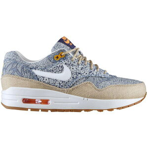 Nike iCL fB[X Xj[J[ yNike Air Max 1 Liberty London Blue (Women's)z TCY US_6.5(23.5cm) Blue Recall/White/Linen/Atomic Mango