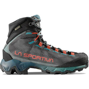 La Sportiva ���X�|���e�B�o ���f�B�[�X �X�j�[�J�[ �yLa Sportiva Aequilibrium Hike GTX Carbon Everglade (Women's)�z �T�C�Y US_7.5(24.5cm) Carbon/Everglade
