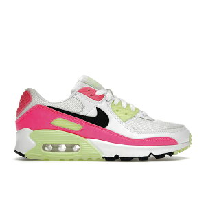 Nike �i�C�L ���f�B�[�X �X�j�[�J�[ �yNike Air Max 90 Watermelon (Women's)�z �T�C�Y US_7.5(24.5cm) White/Black-Pink Blast-Ghost Green
