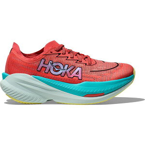 Hoka One One �z�J�I�l�I�l ���f�B�[�X �X�j�[�J�[ �yHoka One One Mach X 2 Grapefruit Electric Coral (Women's)�z �T�C�Y US_9(26.0cm) Grapefruit/Electric Coral