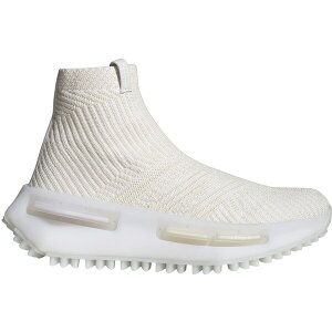 adidas アディダス レディース スニーカー 【adidas NMD S1 Sock Off White (Women's)】 サイズ US_5(22.0cm) Cloud White/Core White/Off White