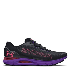 【送料無料】 アンダーアーマー レディース ランニング スポーツ HOVR Sonic 6 Storm Women's Running Shoes Black/Purple
