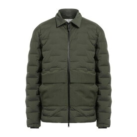 【送料無料】 モノビ メンズ ジャケット＆ブルゾン アウター Down jackets Military green