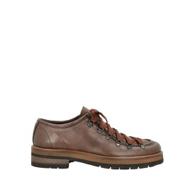 【送料無料】 ボッテガ マルキジャーナ メンズ ドレスシューズ シューズ Lace-up shoes Brown