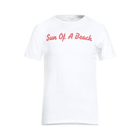 【送料無料】 オールバー ブラウン メンズ Tシャツ トップス T-shirts White