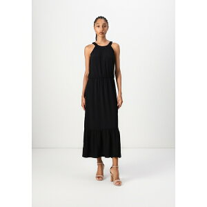 geC[ fB[X s[X gbvX AMERICAN NECKLINE - Maxi dress - deep black