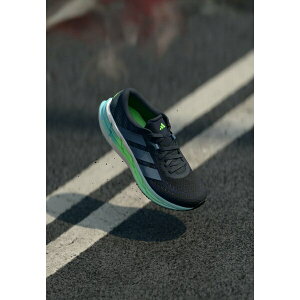 AfB_X Y jO X|[c ADISTAR 4 - Road running shoes - aurora ink/preloved ink/lime burst