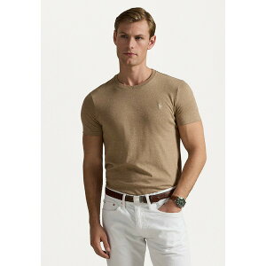 t[ Y T_ V[Y CUSTOM SLIM FIT JERSEY CREWNECK T-SHIRT - Basic T-shirt - italian heather