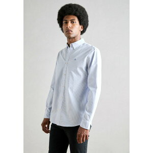 XRb`Ah\[_ Y T_ V[Y CORE OXFORD STRIPE - Shirt - blue