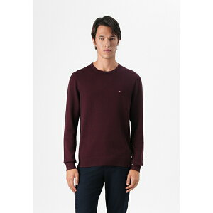 g~[ qtBK[ Y T_ V[Y ESSENTIAL CREW NECK - Jumper - deep burgundy