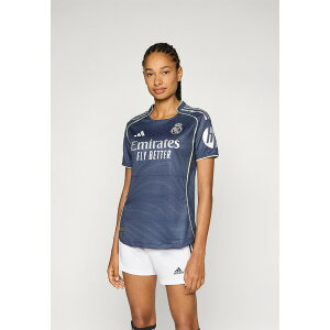 アディダス レディース フィットネス スポーツ REAL MADRID AWAY AUTHENTIC - Print T-shirt - legend ink