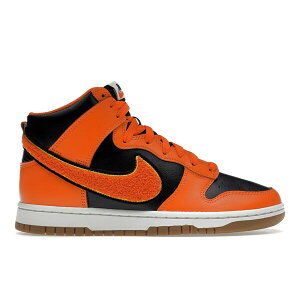 Nike iCL Y Xj[J[ yNike Dunk High Retro Chenille Swoosh Safety Orangez TCY US_M_13 Black/University Gold/Summit White/Safty Orange