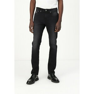 g~[qtBK[ Y T_ V[Y SCANTON SLIM - Slim fit jeans - denim black