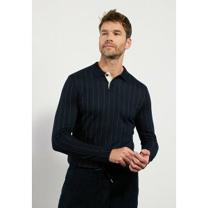 sA  Y T_ V[Y Long sleeved top - dark blue